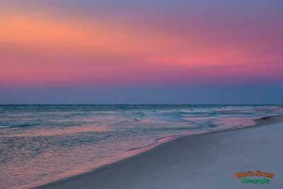 Purple Sky over Gulf of Mexico