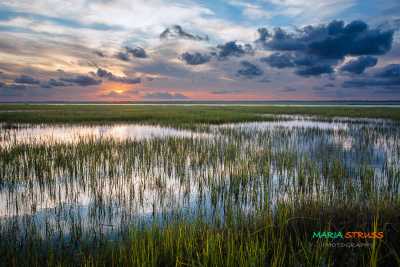 Hunting Island Marsh Sunset 2