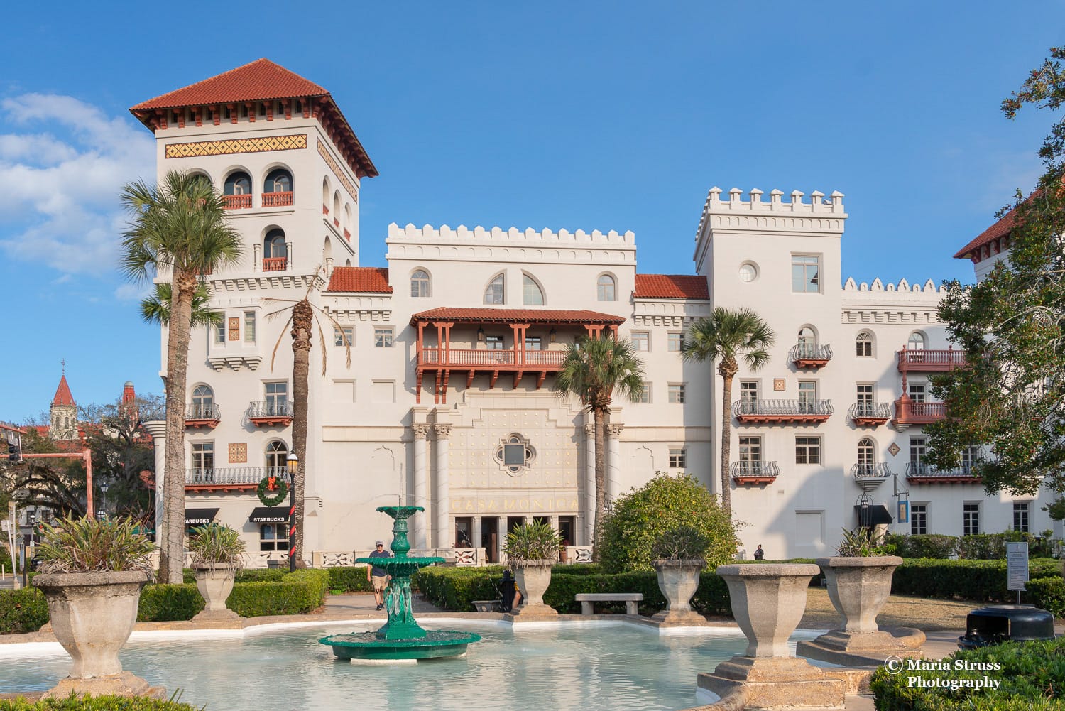 A photo of the Casa Monica Hotel in St. Augustine during the day