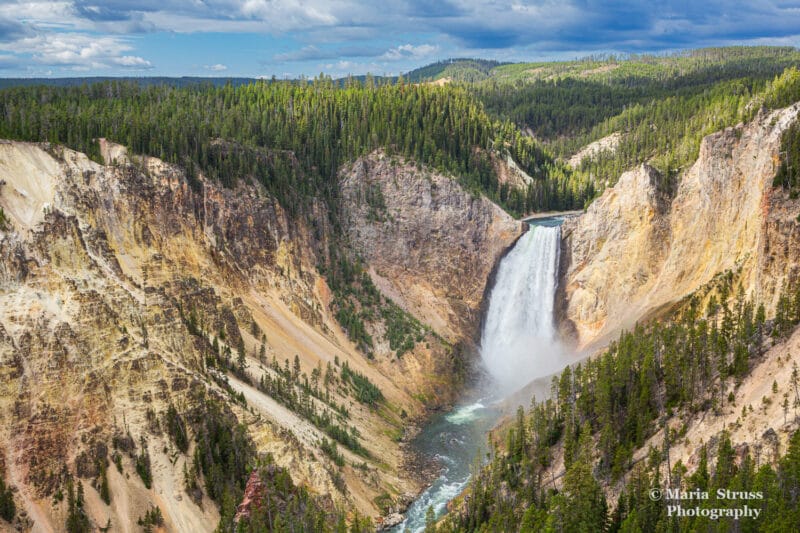 a photo of Grand Canyon of Yellowstone Falls